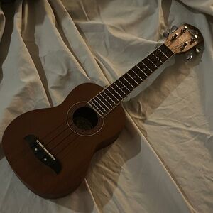 Acoustic Ukulele in Rich Brown Finish